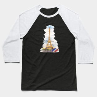 Eiffel tower Baseball T-Shirt